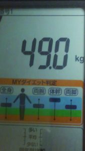 1030体重