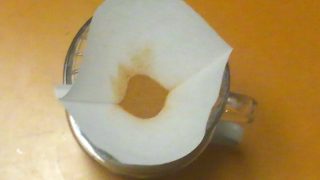 フィルターセットしてシナモン多